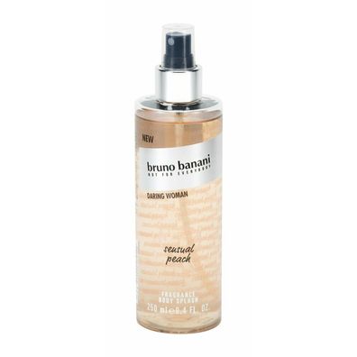 BRUNO BANANI Daring Woman Sinnlicher Pfirsich BODY MIST 250ml