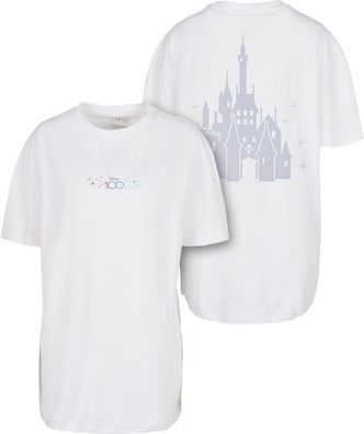 Merchcode Damen T-Shirt Ladies Disney 100 Castle Tee