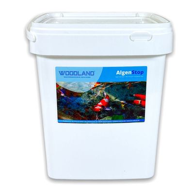 Woodland® Algenstop - phosphatfreier Algenvernichter Fadenalgen im Koi-Teich 10 kg