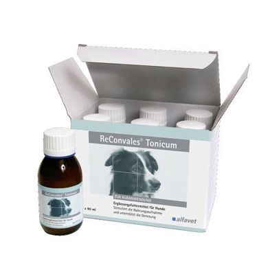 Alfavet ReConvales® Tonicum 6 x 90ml Diät-Ergänzungsfuttermittel für Hunde