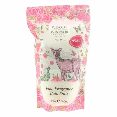 Woods of Windsor True Rose Bath Salt 500g