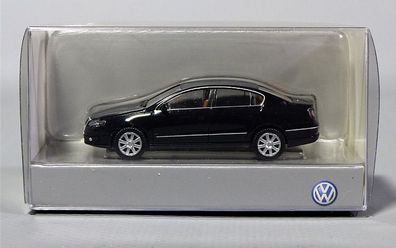 Wiking H0 1:87 Werbemodell VW Volkswagen Passat B6 Limousine schwarz NEU OVP