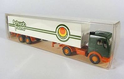 Wiking H0 27 542 Mercedes Benz MB LKW Schwab Frucht Großraum-Sattelzug NEU OVP