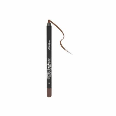 Deborah Milano 2 In 1 Gel Kajal And Eyeliner Waterproof 05 Brown