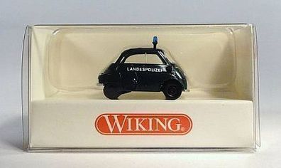 Wiking H0 864 05 27 BMW Isetta Polizei Landespolizei Oldtimer Veteran NEU OVP