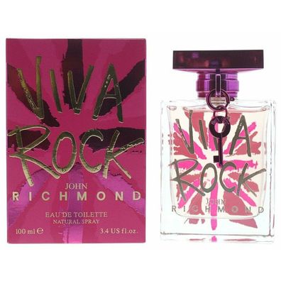 John Richmond Viva Rock Eau De Toilette 100ml Spray Women