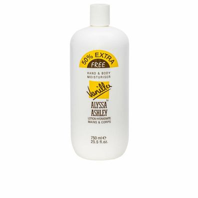 Alyssa Ashley Vanilla Hand And Body Moisturizer 750ml