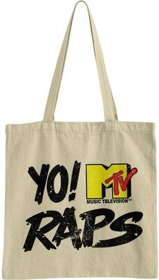 Yo! MTV Raps Tragetasche Distressed Logo Tote Bag MTV-4-YMR002-H80-4