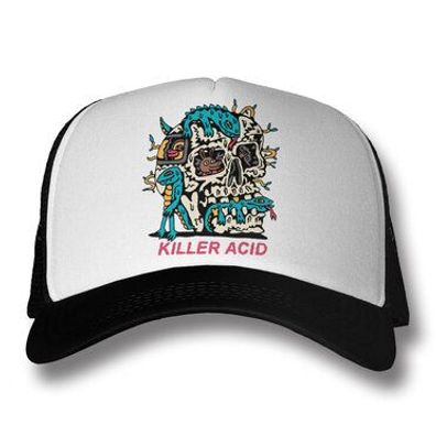 Acid Killer Trucker Cap World Goes On Trucker Cap DTR-9-KA9902-DTF023