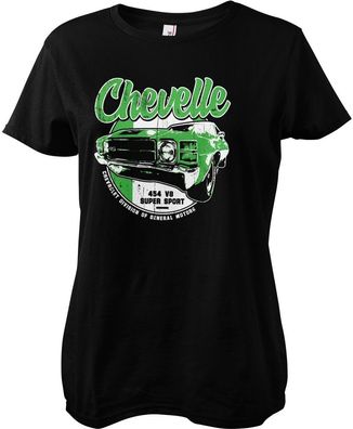 Chevrolet Damen T-Shirt Ss Girly Tee GM-5-CHMS004-H67-4