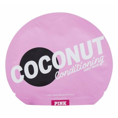 Victoria's Secret Pink Coconut Conditioning Sheet Mask Gesichtsmaske 20g