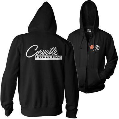 Corvette Hoodie C2 Stingray Zipped Hoodie GM-33-CORV002-H97-8