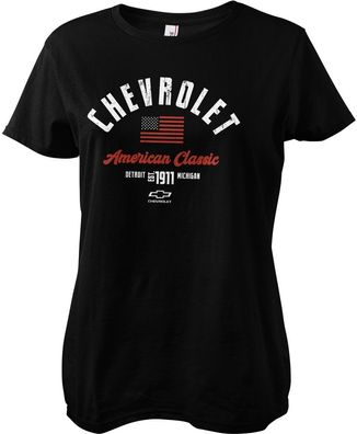 Chevrolet Damen T-Shirt American Classic Girly Tee GM-5-CHEV004-H80-5