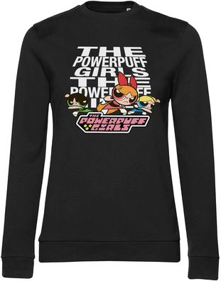 Power Puff Girls Damen Sweatshirt Powerpuff Girls Girly Sweatshirt WB-53-PPG001-DT