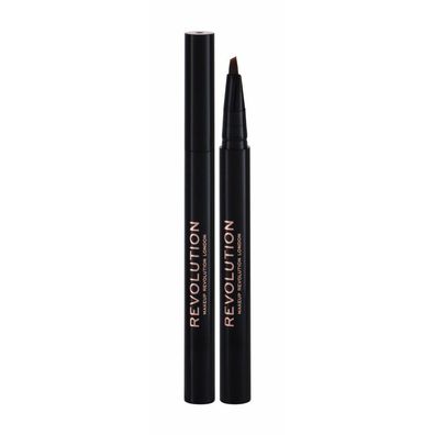 Makeup Revolution London Bushy Brow Pen - Dark Brown 0,5ml