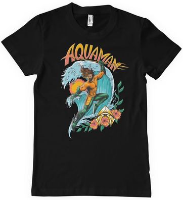 Aquaman T-Shirt Surf Style T-Shirt WB-1-AQLK001-DTF869