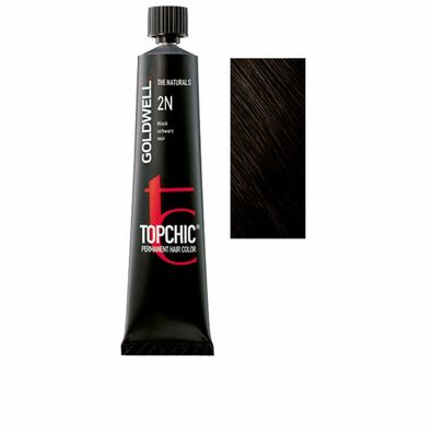 Goldwell Topchic Haarfarbe Schwarz 2N, 1er Pack (1 x 60ml)