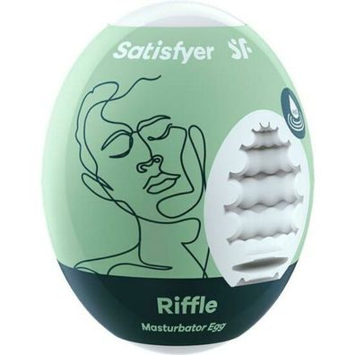 Satisfyer Men Masturbator Egg Single Riffle