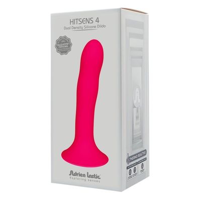 ADRIEN LASTIC Hitsens 4 Dual Density Silicone Dildo pink