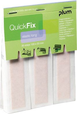 Pflasterstrips QuickFix Fingerverband elastisch Plum