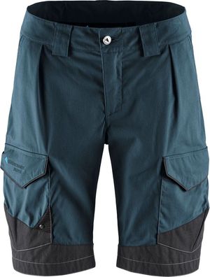 Klättermusen Damen Shorts Grimner Shorts Midnight Blue/Raven 169838