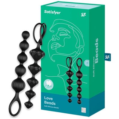 Satisfyer Love Beads Set black