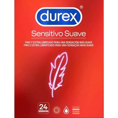 Durex sensitivo suave 24uni