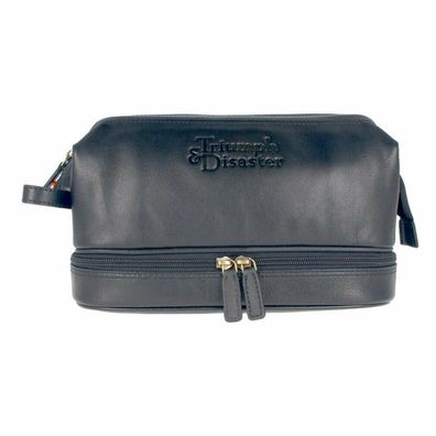 Triumph & Disaster Frank The Dopp Toiletries Bag Black 1 Piezas