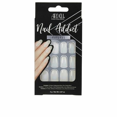 Ardell Nail Addict Natural Oval False Nails