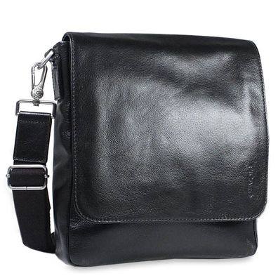 Picard Buddy Überschlagtasche 5578, schwarz, Herren