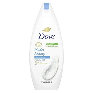 DOVE Mildes Peeling Pflegedusche 250ml