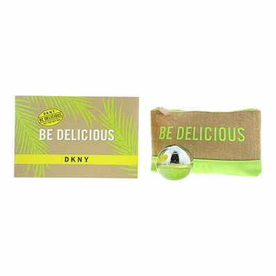 DKNY Be Delicious Geschenkset Eau De Parfum 30ml + Pouch