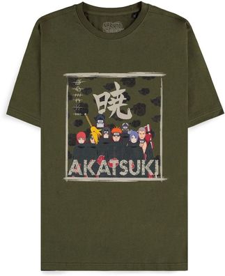 Naruto Shippuden - Akatsuki clan Men's Short Sleeved T-Shirt