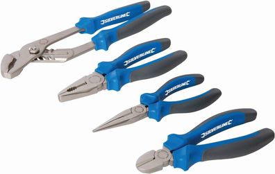 Silverline Zangen Profi-Zangen, 4-tlg. Satz 4-tlg