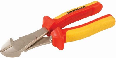 Silverline Zangen Profi-VDE-Seitenschneider 160 mm