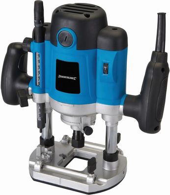 Silverline Fräsmaschine Oberfräse, 1500 W, 1/2 Zoll 1500 W (UK)