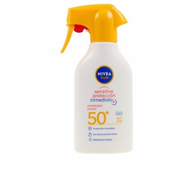 Br Nivea Sensitive F50 Pistola 270 Antialergias Solares