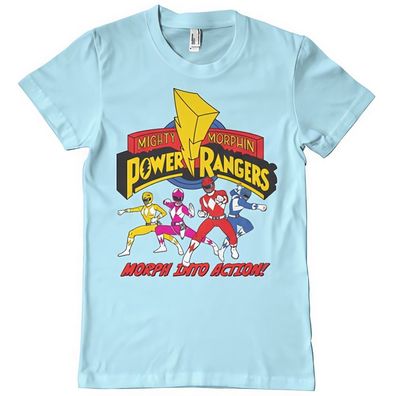 Power Rangers Morph Into Action T-Shirt