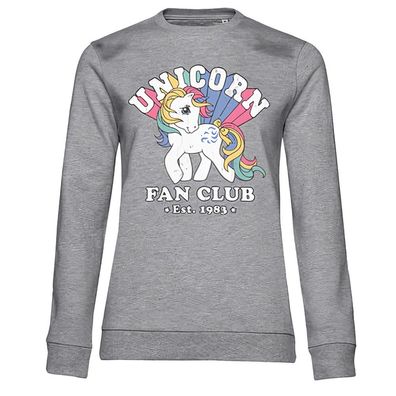 My Little Pony Damen Unicorn Fan Club Girly Sweatshirt