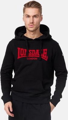 Lonsdale Hoodie Hooded One Tone Kapuzensweatshirt schmale Passform