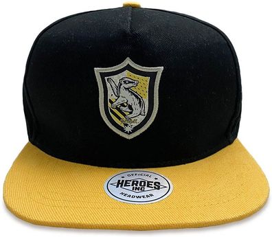 Harry Potter - Badge Hufflepuff (Snapback Cap) Cap Black/Yellow