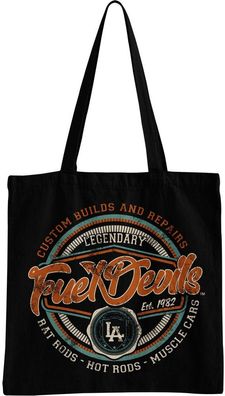 Fuel Devils Legendary Tote Bag Tragetasche Black