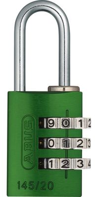 ABUS Vorhangschloss 145/20 grün Lock-Tag