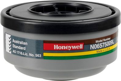 Honeywell Atemschutz Kunststoff-Gasfilter für Klasse 1 Maske (N06575009L) Serie N