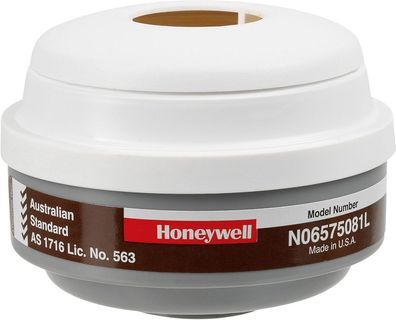 Honeywell Atemschutz Kunststoff-Kombifilter für Klasse 1 Maske (N06575081L) Serie