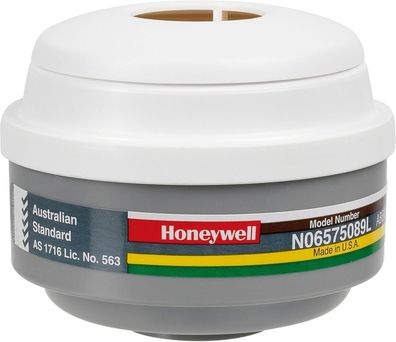 Honeywell Atemschutz Kunststoff-Kombifilter für Klasse 1 Maske (N06575089L) Serie