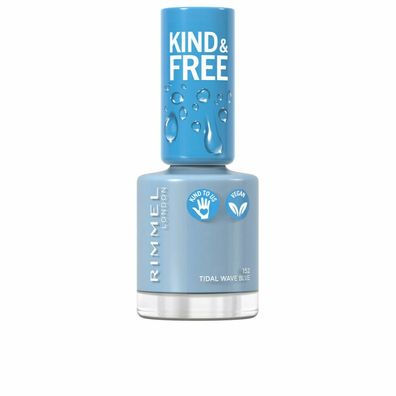 Rimmel London Kind y Free Nail Polish 152-Tidal Wave Blue