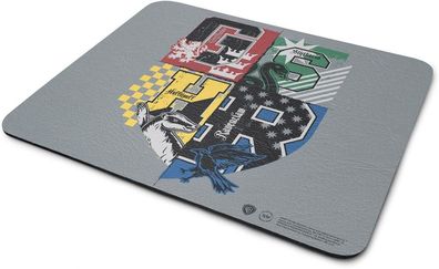 Harry Potter Dorm Crest Mouse Pad 3-Pack Grey