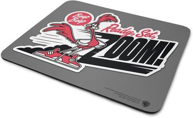 Looney Tunes Road Runner Beep Beep Mouse Pad 3-Pack Grey