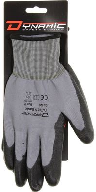 Edge - Dynamic Safety Arbeitshandschuhe Schutzhandschuh aus Nylon mit PU-Beschicht